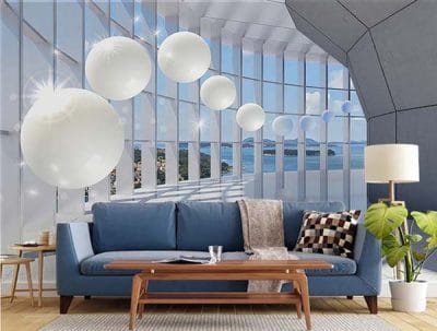 Фотошпалери 3d Кулі в Тунелі