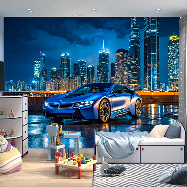 Фотошпалери Автомобіль BMW i8 - Зображення 2