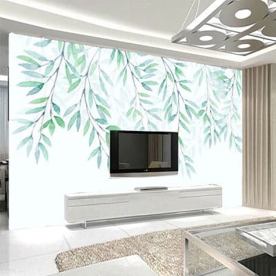 Фотошпалери Зелене листя