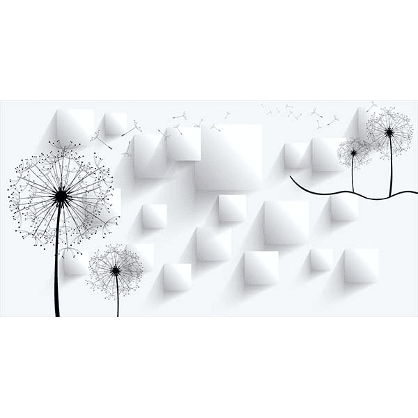 Фотошпалери Кульбабки 3d - Зображення 4