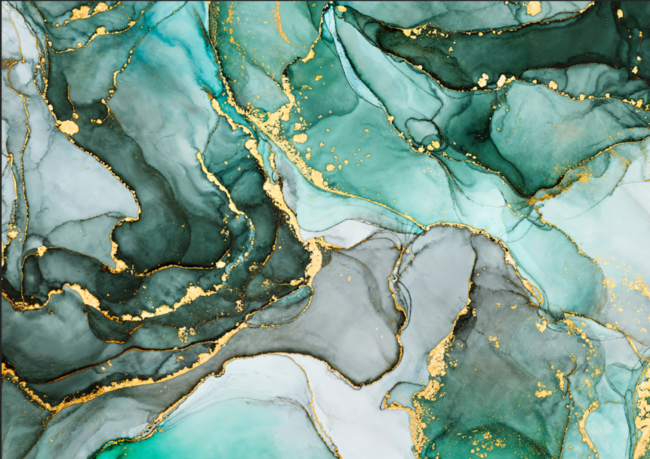 Фотошпалери Зелений флюїд - арт. Ціна 2500 грн за виріб.